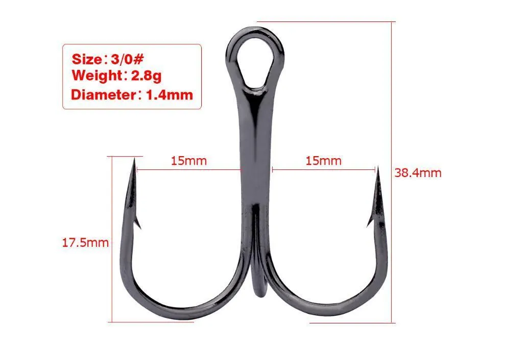 10pcs Fishing Hooks