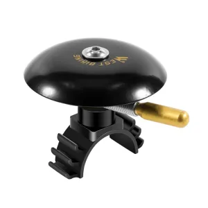 WEST BIKING P0706046B Biking Bike Bell Mountain Earth Road Dead Fly Vintage Bell(Black)