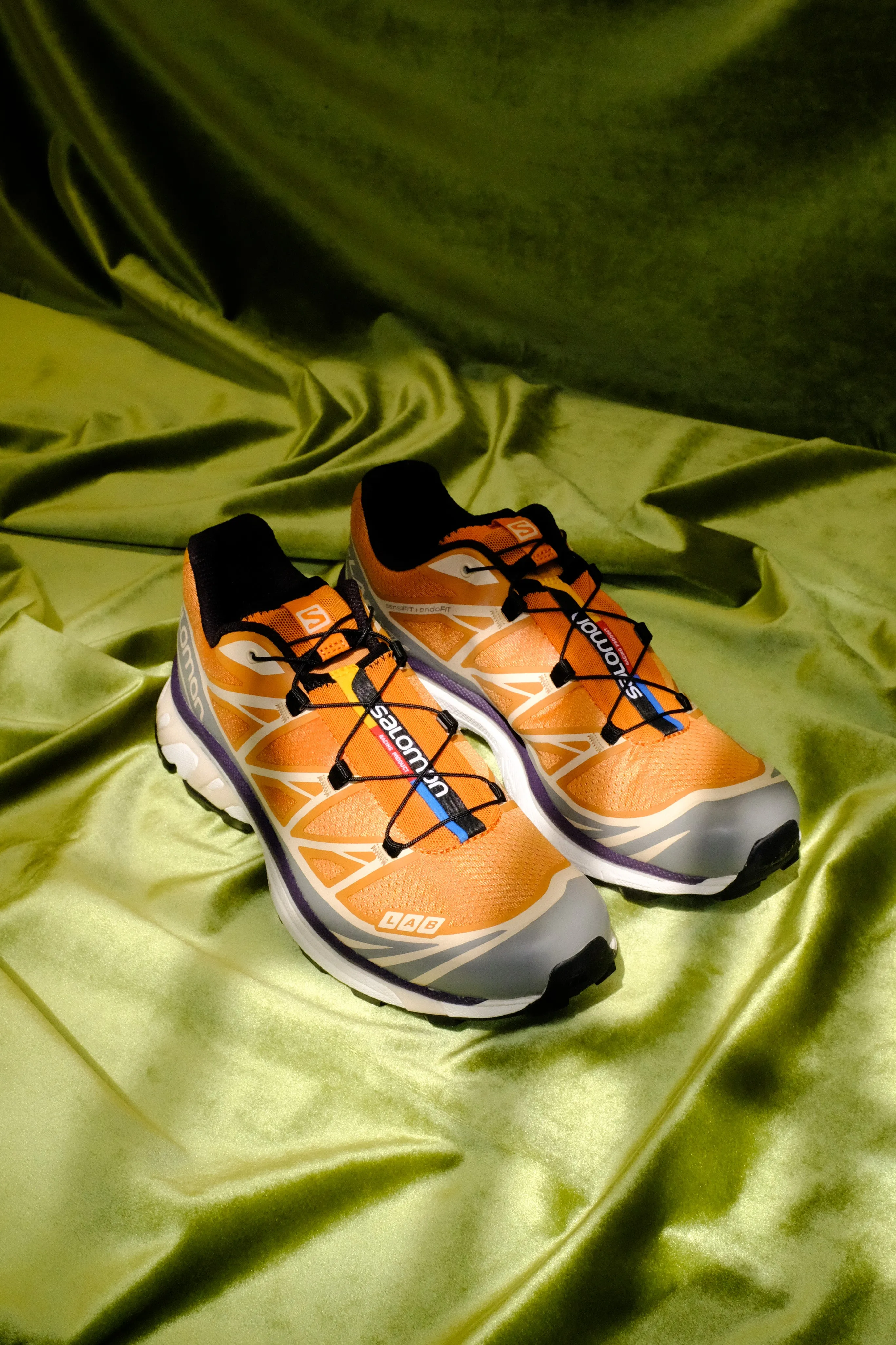 XT-6 In Apricot Buff, Frost Gray, And Velvet Morning